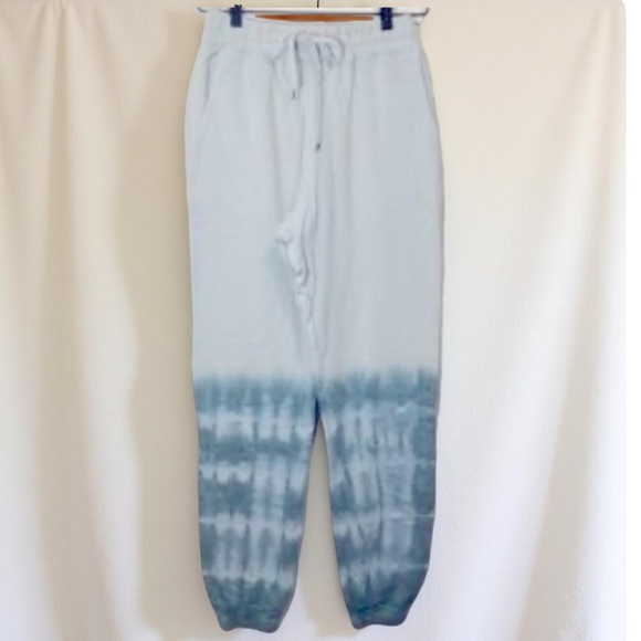 Sweatpants  / Tye-dye sweatpants / joggers Hem & Thread French Terry NWT - Picture 3 of 12